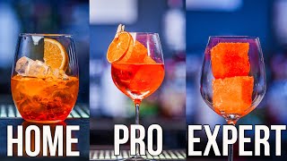 How to Make Aperol Spritz Home  Pro  Expert [upl. by Jorge]