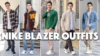 How to Style Nike Blazers  Outfit Ideas [upl. by Columba741]