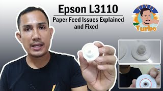 Why Does Epson L3110 has Paper Feed Problems and How to Fix it [upl. by Ainoet70]