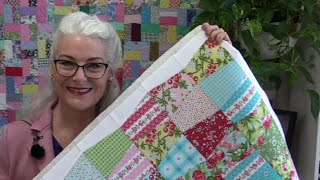 The Tumbler Quilt is a One Patch Quilt Quilt [upl. by Clarabelle]