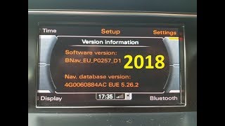 Audi MMI Maps 2018 update with activator [upl. by Kerk]