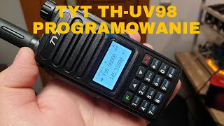 Radiotelefon TYT THUV98 Programowanie [upl. by Lustig]