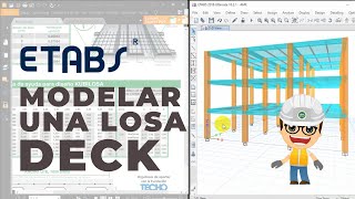 Cómo modelar una losa Deck [upl. by Flita]