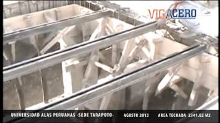 VIGACERO Viguetas prefabricadas de Acero Galvanizado [upl. by Ahtnamys621]