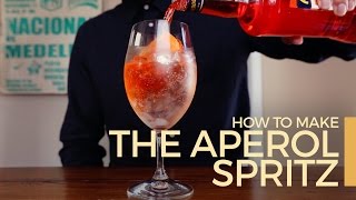 How to Make an Aperol Spritz  60 Second Cocktails [upl. by Engedi970]