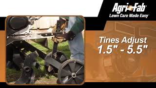 Agri Fab Tow Behind Tiller Instruction Guide [upl. by Rebekkah]