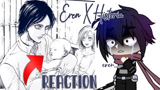 AOT REACTS TO EREN IS THE FATHER OF HISTORIAS BABY AOT [upl. by Pacheco998]