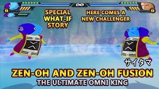 Zeno and Zeno Fusion  The Ultimate OMNI KING  DBZ Tenkaichi 3 MOD [upl. by Eillen]