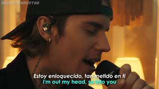 Justin Bieber  Off My Face Lyrics  Español Live [upl. by Aruasi]