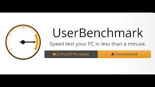 Benchmark Testing my PC with UserBenchmark Benchmark Software [upl. by Ecinna80]