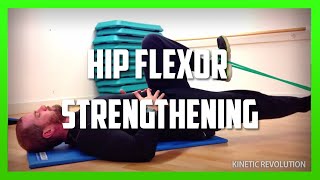 Psoas March  Hip Flexor Strengthening Exercise [upl. by Eiclehc]