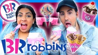 TASTING BASKIN ROBBINS [upl. by Kaslik]