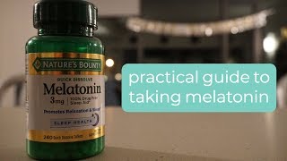 How to take Melatonin and Improve Sleep [upl. by Braswell355]