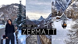 SKI TRIP VLOG  Zermatt Switzerland amp Milan Italy [upl. by Ekusuy]