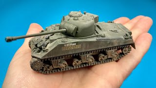 Airfix 172 Sherman Firefly Vc Step By Step Build Model Tank Full Build [upl. by Asle]