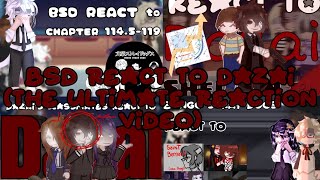 BSD React to Dazai  Dazai Angst  FULL VIDEOS [upl. by Dianne22]