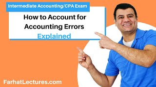 How to Account for Accounting Errors Explained [upl. by Nirehtac407]