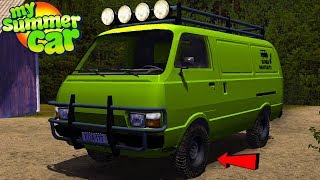 NEW OFFROAD VAN  My Summer Car [upl. by Berky478]