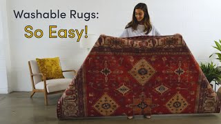 How to Assemble Your Washable Rug  Ruggable [upl. by Glory]