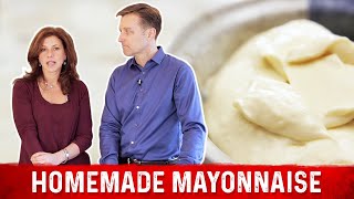 Homemade Keto Mayonnaise – Keto Recipe [upl. by Neelsaj]