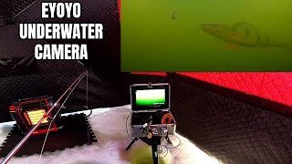 Eyoyo Underwater Camera Ice Fishing Footage  Review [upl. by Hi]