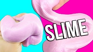 HAZ SLIME ESPONJOSO SIN BORAX  DIY FLUFFY SLIME  Tutoriales Belen [upl. by Pence]