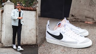 How to Style Nike Blazer Low  Outfit Ideas [upl. by Ebeohp]