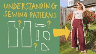 How to understand sewing patterns for beginners [upl. by Morganstein805]