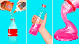 Super Fast Slime Recipe DIY 30 SECONDS Bottle Slime [upl. by Asiole]