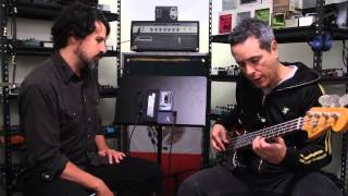 Demo The Updated Bass Whammy Pedal by Digitech [upl. by Auqinihs]