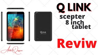 QLINK scepter 8 tablet REVIEW and SETUP [upl. by Carberry]