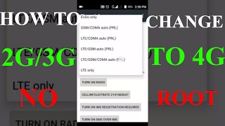 How To Convert Your 2G3G Phone To 4G LTE  Get 4G Internet Speed On 3G Mobile [upl. by Dusen]