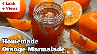 Homemade ORANGE MARMALADE RecipeEasy StepByStep Tutorial  Delicious Orange Jam [upl. by Ganiats64]