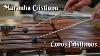 MARIMBA CRISTIANA Coros Tradicionales [upl. by Gnagflow]