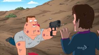 Family Guy  Joe kills Bobby Briggs [upl. by Aicnelev]