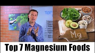 Top 7 Magnesium Rich Foods – Dr Berg [upl. by Anaz]