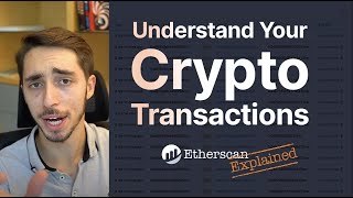 Understanding Your Crypto Transactions For Beginners  Using Etherscan [upl. by Emmy]