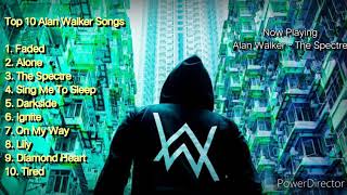 Top 10 Songs by Alan Walker  Alan Walker Songs 2020 [upl. by Efioa]