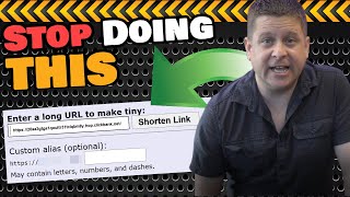 Stop Using A Link Shortener like bitly and tinyurl  Learn Why Here [upl. by Fontes]