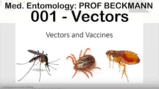 Medical Entomology 001 Vectors [upl. by Ahsropal518]