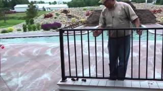 Westbury Aluminum Railing Installation Overview [upl. by Zulema686]