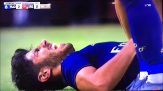 Marco Asensio KNEE INJURY vs Arsenal [upl. by Albertine]