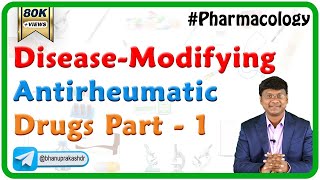 Diseasemodifying antirheumatic drugs DMARDs Part 1  Pharmacology [upl. by Perseus]