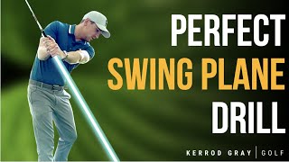 EASY DRILL FOR THE PERFECT SWING PLANE [upl. by Alaecim13]