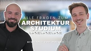 Alle FRAGEN über das Architektur STUDIUM beantwortet [upl. by Kendricks]