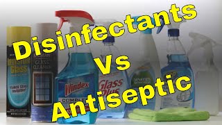 Disinfectant vs Antiseptic [upl. by Samuel480]