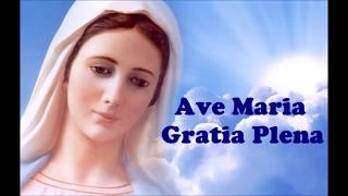 AVE MARIA GRATIA PLENA Latin [upl. by Yotal]