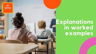 Explanations in worked examples [upl. by Augustine]