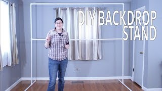 DIY PVC Backdrop  Party Planning How Tos [upl. by Yhtnomit]