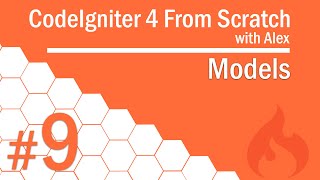 CodeIgniter 4 from Scratch  9  Models [upl. by Ahtnicaj]